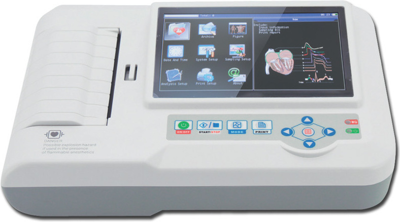 Contec 600G Καρδιογράφος 6-Κάναλος Καρδιογράφοι Contec 600G Καρδιογράφος 6-Κάναλος - Image 3
