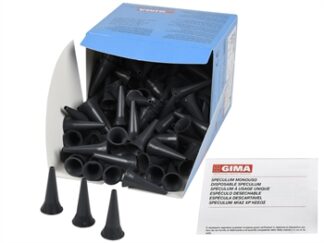 GIMA Χωνάκια Ωτοσκοπίου Γκρι Χρώμα 2,5mm  (250τμχ)