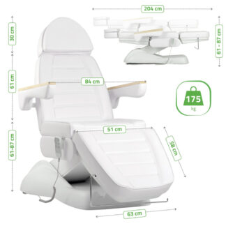 Habys Leo Pro 4 – Επαγγελματική Ηλεκτρική Πολυθρόνα Μικροεπεμβάσεων για Αισθητική, Ιατρική & Tattoo Ρυθμιζόμενου Ύψους – Λευκο ΙΑΤΡΙΚΑ ΕΙΔΗ Habys Leo Pro 4 – Επαγγελματική Ηλεκτρική Πολυθρόνα Μικροεπεμβάσεων για Αισθητική, Ιατρική & Tattoo Ρυθμιζόμενου Ύψους – Λευκο ΙΑΤΡΙΚΑ ΕΙΔΗ