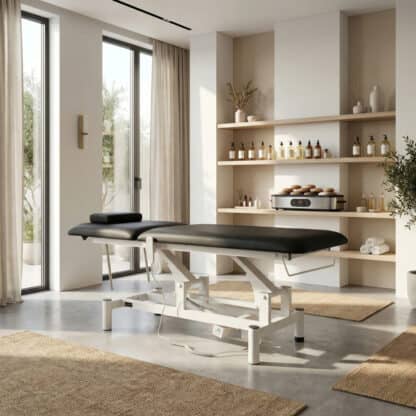 Habys Optima – Ηλεκτρική Εξεταστική Κλίνη Μασάζ & Φυσικοθεραπείας Ρυθμιζόμενου Ύψους 182×68cm – Μαύρο ΙΑΤΡΙΚΑ ΕΙΔΗ