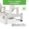Habys Optima – Ηλεκτρική Εξεταστική Κλίνη Μασάζ & Φυσικοθεραπείας Ρυθμιζόμενου Ύψους 182×68cm – Μπλε ΙΑΤΡΙΚΑ ΕΙΔΗ Habys Optima – Ηλεκτρική Εξεταστική Κλίνη Μασάζ & Φυσικοθεραπείας Ρυθμιζόμενου Ύψους 182×68cm – Μπλε ΙΑΤΡΙΚΑ ΕΙΔΗ