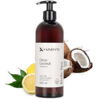 Habys Λάδι Μασάζ Daily Spa Citrus Coconut – 500 ml