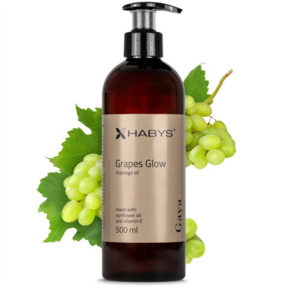 Habys Grapes Glow Βιολογικό Λάδι 500ml ΕΞΟΠΛΙΣΜΟΣ ΑΙΣΘΗΤΙΚΗΣ - SPA - TATTOO