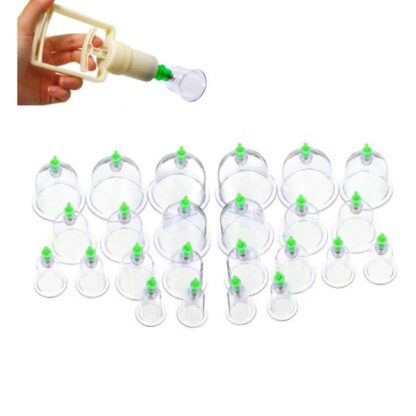 Βεντούζες για θεραπεία – Σετ 24 τμχ Βεντούζες Μασάζ