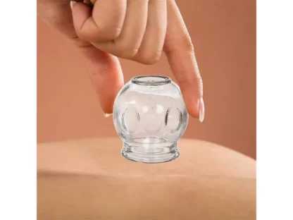 Βεντούζα γυάλινη Νο3 διαμέτρου 6cm Βεντούζες Μασάζ