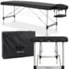 Habys Φορητό Κρεβάτι Μασάζ Nina Comfy Base K515 Μαύρο Κλίνες Θεραπειών