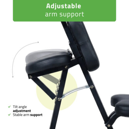 Habys Καρέκλα Μασάζ Flexo Comfy Base K515 Black Καρέκλες Θεραπειών Habys Καρέκλα Μασάζ Flexo Comfy Base K515 Black Καρέκλες Θεραπειών