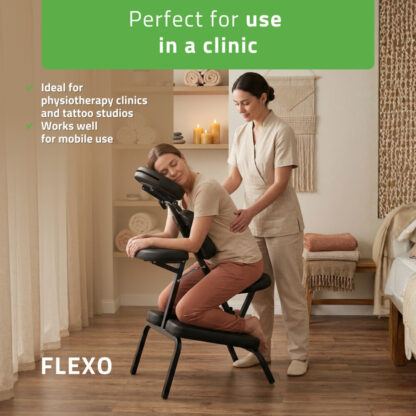 Habys Καρέκλα Μασάζ Flexo Comfy Base K515 Black Καρέκλες Θεραπειών Habys Καρέκλα Μασάζ Flexo Comfy Base K515 Black Καρέκλες Θεραπειών