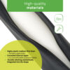 Habys Κυλινδρικό Μαξιλάρι Μασάζ 15×60 – K515 Black Βοηθητικός Εξοπλισμός