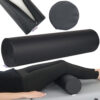 Habys Κυλινδρικό Μαξιλάρι Μασάζ 15×60 – K515 Black Βοηθητικός Εξοπλισμός