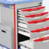Ιατρικό τρόλεϊ V-ET001 Τροχήλατα Τραπεζίδια Ιατρικό τρόλεϊ V-ET001 Τροχήλατα Τραπεζίδια