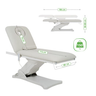 Habys Ηλεκτρικό Θερμαινόμενο Κρεβάτι Camilla ERGO 2 Satin Comfort K729 – Γκρι Κλίνες Θεραπειών Habys Ηλεκτρικό Θερμαινόμενο Κρεβάτι Camilla ERGO 2 Satin Comfort K729 – Γκρι Κλίνες Θεραπειών