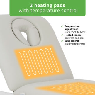 Habys Ηλεκτρικό Θερμαινόμενο Κρεβάτι Camilla ERGO 2 Satin Comfort K729 – Γκρι Κλίνες Θεραπειών Habys Ηλεκτρικό Θερμαινόμενο Κρεβάτι Camilla ERGO 2 Satin Comfort K729 – Γκρι Κλίνες Θεραπειών