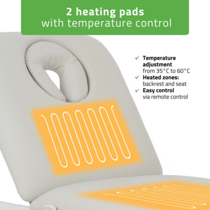 Habys Ηλεκτρικό Θερμαινόμενο Κρεβάτι Camilla ERGO 2 Satin Comfort K729 – Γκρι Κλίνες Θεραπειών Habys Ηλεκτρικό Θερμαινόμενο Κρεβάτι Camilla ERGO 2 Satin Comfort K729 – Γκρι Κλίνες Θεραπειών