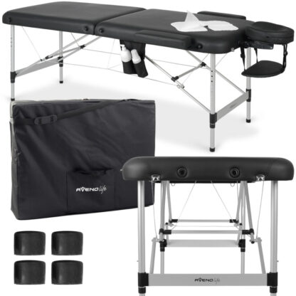 Aveno Life – Φορητό Κρεβάτι Μασάζ Nadia 60 Comfy Base K515 – Μαύρο Κλίνες Θεραπειών Aveno Life – Φορητό Κρεβάτι Μασάζ Nadia 60 Comfy Base K515 – Μαύρο Κλίνες Θεραπειών