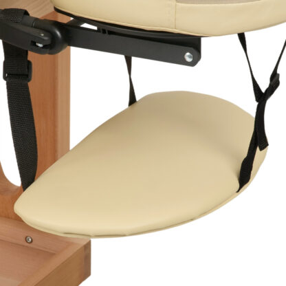 Habys Σταθερό Ξύλινο Κρεβάτι Θεραπειών – Vita Komfort Velvet Touch K834 – Beige Κλίνες Θεραπειών